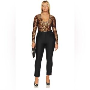 Good American Shine Compression Good Waist Straight Pant